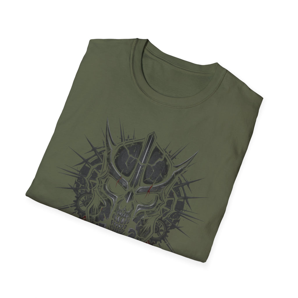 HeroKiller Skull T-Shirt — Gothic Skull Logo Band Tee