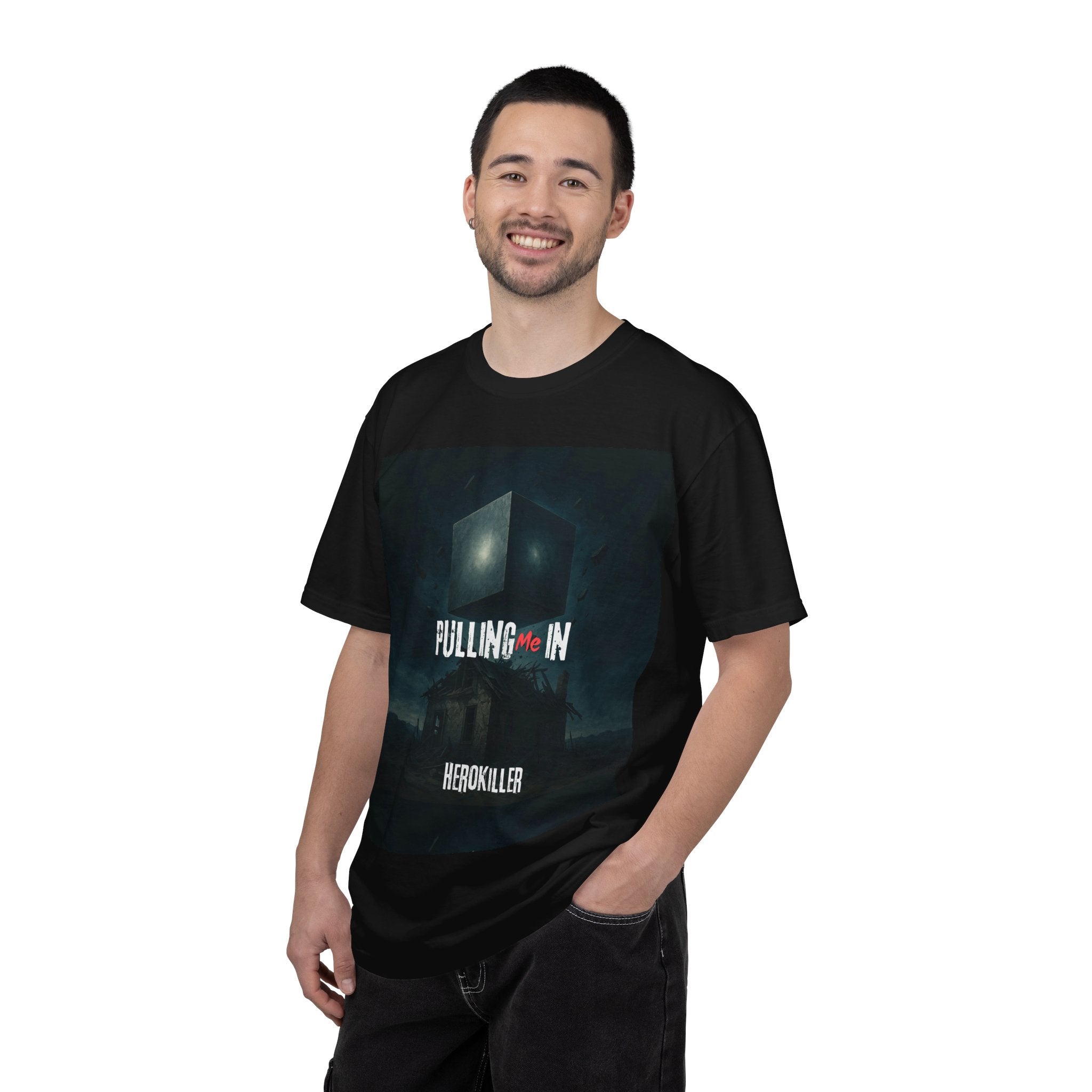 Pulling Me In T-Shirt — Dark Haunted House Graphic Tee (Herokiller)