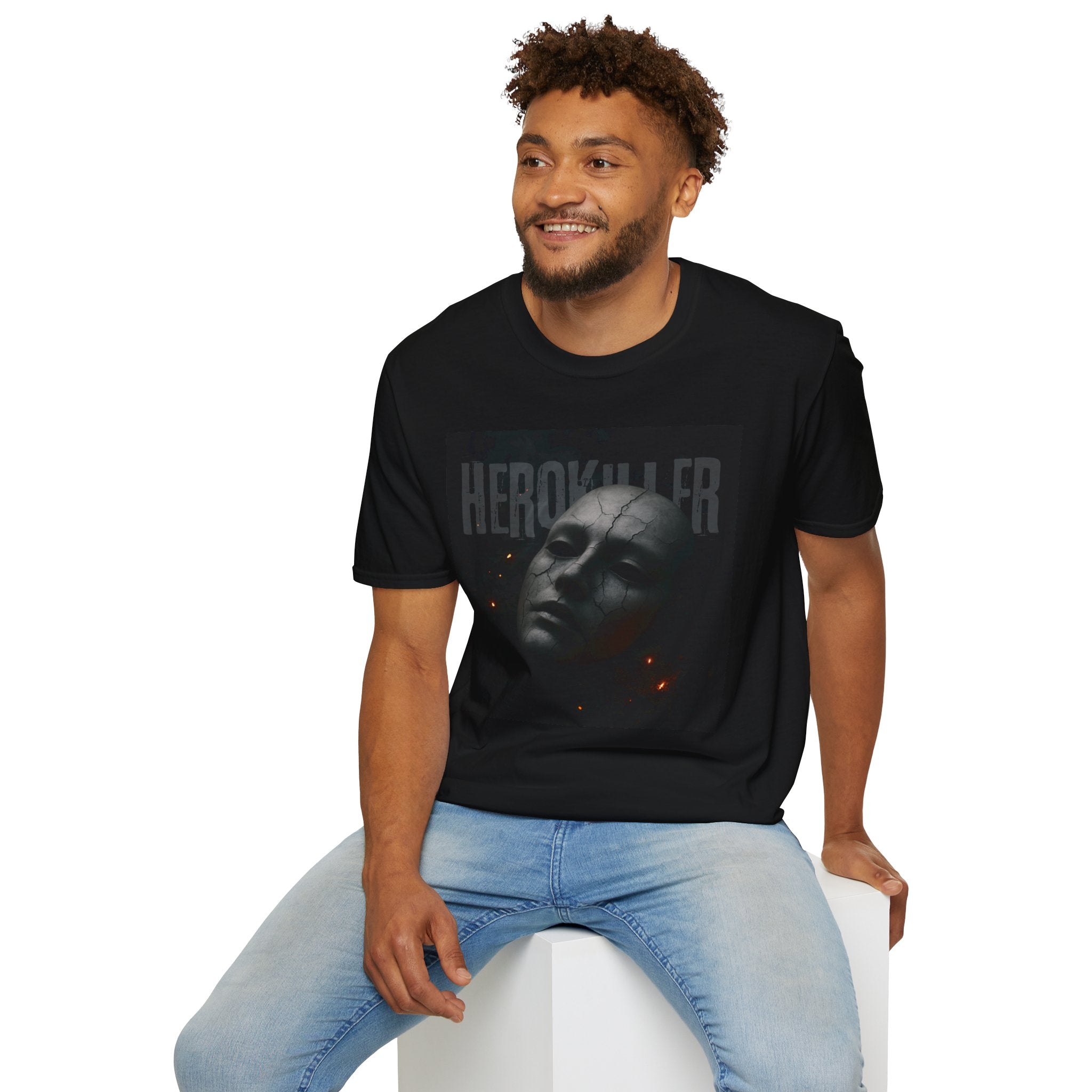 Herokiller Portrait T-Shirt — Dark Portrait Graphic Tee