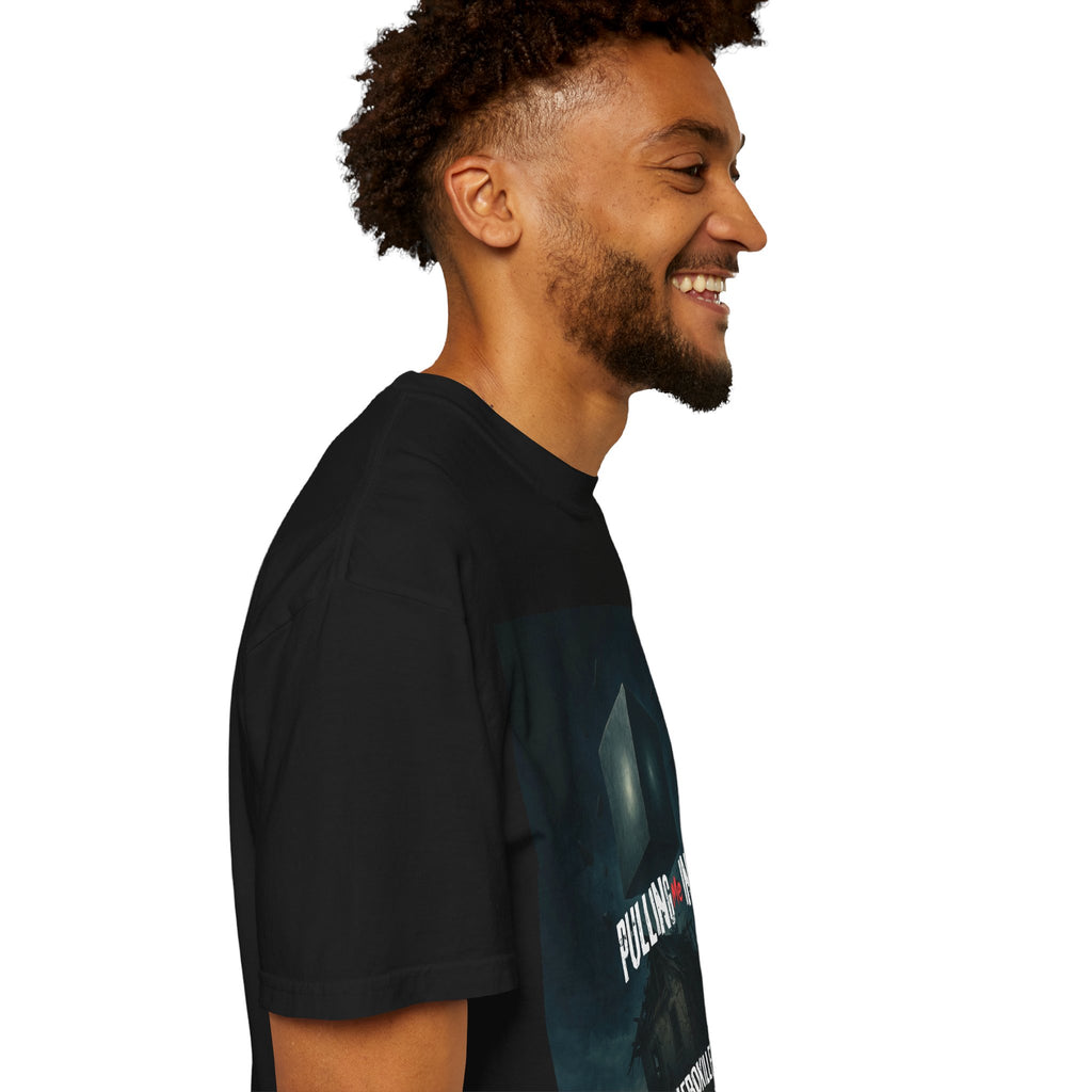 Pulling Me In T-Shirt — Dark Haunted House Graphic Tee (Herokiller)